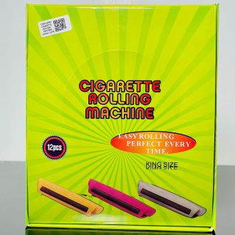 Cigarette Rolling Machine - 110mm - 12 Per Display - Assorted Color