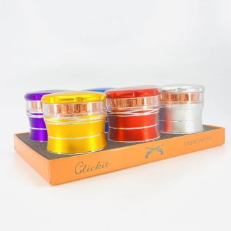 Clickit Grinder 4 Parts - 63mm Mg-050 - Assorted Colors - Price Per Piece