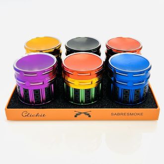 Clickit Grinder 4 Parts - 63mm - Mg-703 - Price Per Piece