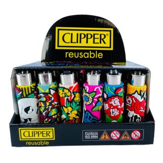 Clipper Lighter - Pop Mix - 30 Counts Per Display