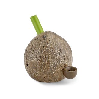 Fashioncraft Ceramic Coconut Pipe #88202