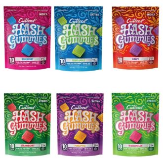 CUTLEAF Hash D9 10mg Gummies 10 per pack