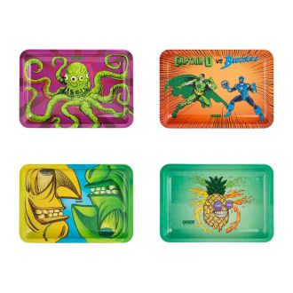 Ooze Rolling Tray Metal - 4.5"X7" - Small 