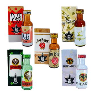 4.5 Inch Glass Pipe - Dabtized - Liquor Shot Bottles