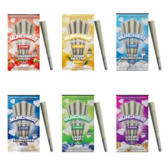 Delta Munchies Diamond THC-A Preroll - 1 Gram - 5 Counts Per Pack