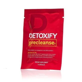 Detoxify Precleanse Herbal Supplement - 6 Capsules Per Pack - 24 Packs Per Box