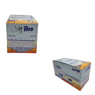 DOGG LBS PRE ROLLED CONES BLUE PAISLEY 1 1/4 SIZE 6pk 32 Per Pack