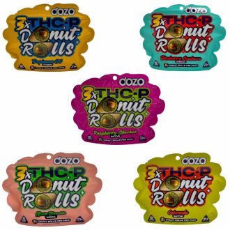 DOZO DONUT ROLLS Live Rosin THC-P 6g PreRolls 3 Per Pack