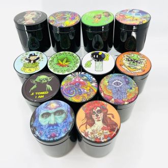 Duuv Jumbo Jar - Black - Assorted Design -Price Per Jar