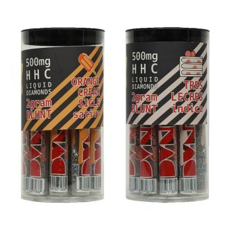 Dvnt Hhc Blunt Tubes - 12 Tubes Per Jar