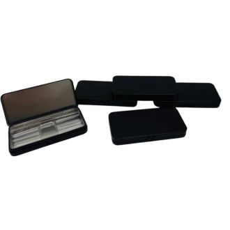 EMPTY TIN BOX BLACK 5PK