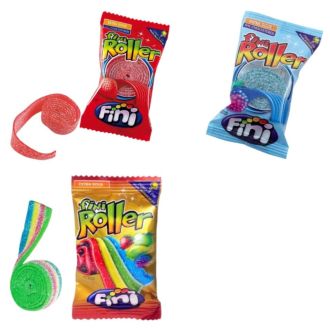 EXOTIC CANDY FINI Roller Sour Candy Belt 20g 40ct 