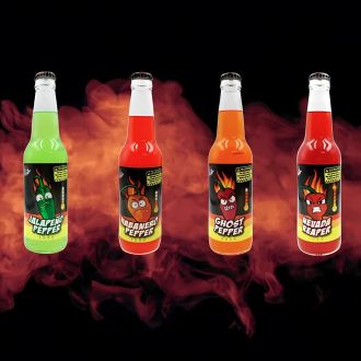 EXOTIC SODA ROCKET FIZZ 12oz. BOTTLE