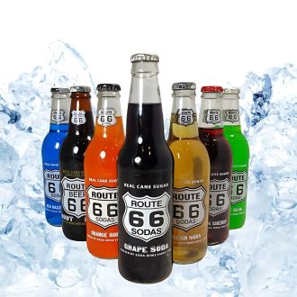 EXOTIC SODA ROUTE 66 12oz