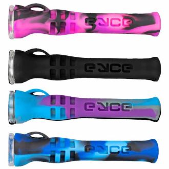 Eyce Shorty Silicone One Hitter - Assorted Colors - 10 Per Pack