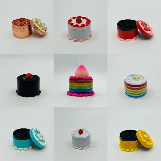 Fake Cake Grinder - 63 mm - 4 Parts