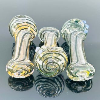 Fancy Handpipe 3 Inch - 3 Counts Per Pack - Assorted Designs - HPTD41