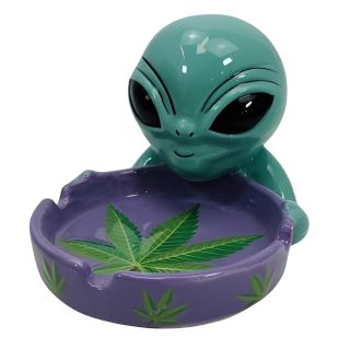 Fashioncraft - Ceramic Alien Ashtray - 82571