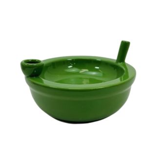 Fashioncraft - Premium Roast And Toast Ceramic Munchies Bowl Green - 82381