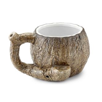 Fashioncraft Ceramic Coconut Mug Pipe - 88201