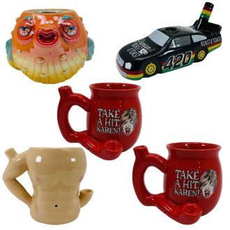 Fashioncraft Ceramic Mug Pipe