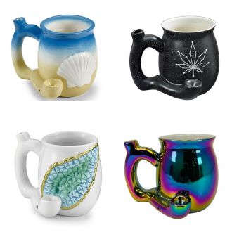 Fashioncraft Premium Roast and Toast Ceramic Mug Pipe