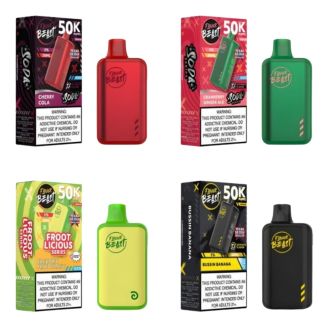 FLAVOR BEAST XBM50 50000 PUFFS DISPOSABLE 5 Per Pack