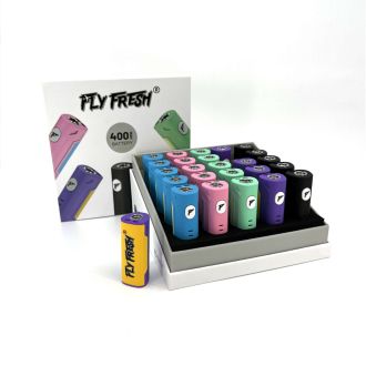 Fly Fresh Tik10 Battery - 400mah - Assorted Colors - 25 Count Per Display