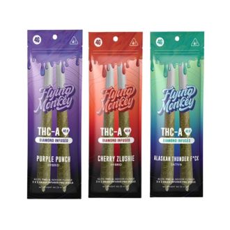 FLYING MONKEY 42.0 Diamond THC-A 2g PreRoll 2 Per Pack