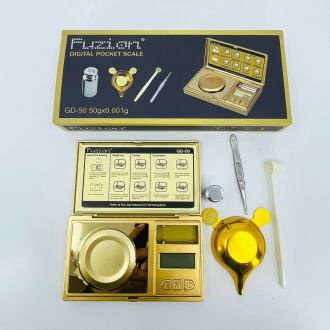 Fuzion Digital Pocket Scale - Gold - Gd-50 - 50g X 0.001g