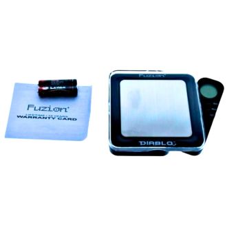 FUZION SCALE DIABLO DIGITAL MINI 350g,650g,1000gX0.1g BLACK FP-V2