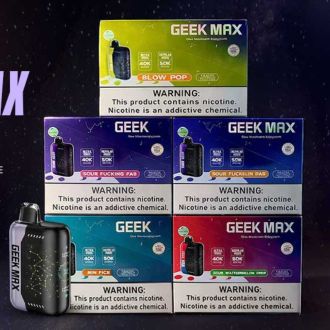 GEEK MAX ULTRA X 50000 Puffs DISPOSABLE 5 Per Pack