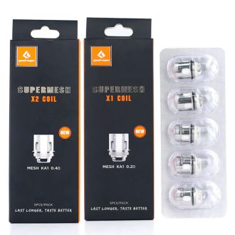 Geekvape Super Mesh X1/X2 Coils - 5 Coils Per Pack