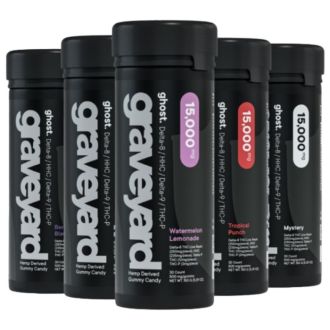 Ghost - Graveyard - Delta 8 - Delta 9 - THC-P - HHC - Gummies - 15000mg - 30 Counts Per Jar