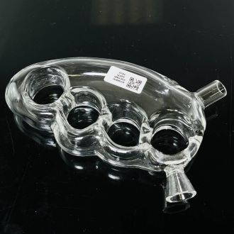 Glass Knuckle Bubbler - Assorted
