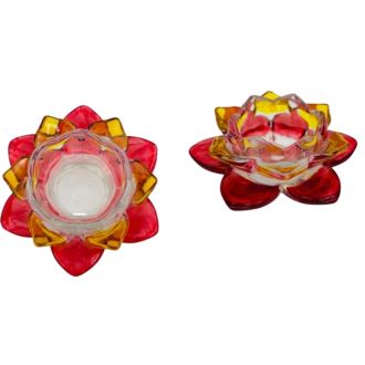 GLASS ASHTRAY FLOWER FIAT-004