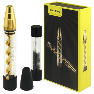 Glass Blunt Twisted - 3 In 1