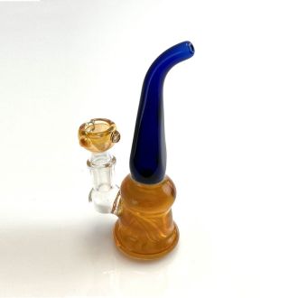 Bubbler 5" Inches - Color Fumed - Assorted Colors