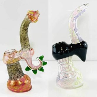 Bubbler 8" Inch - Fancy Assorted Design - Price Per Piece