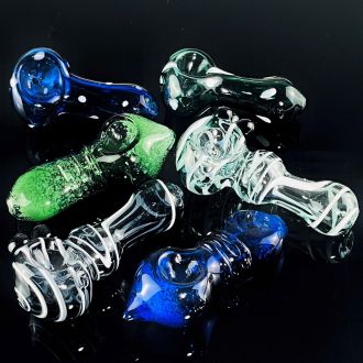 Handpipe 2.5 Inch - Assorted Colors And Design - Price Per Piece