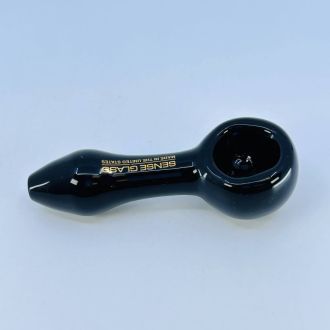 Sense Glass Handpipe 4" Inch - Black Opaque
