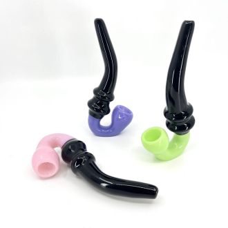 Handpipe 6" Inch - Sherlock Fancy - Assorted - Price Per Piece