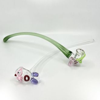 Handpipe 15" Inch - Long Sherlock - Assorted - Price Per Piece