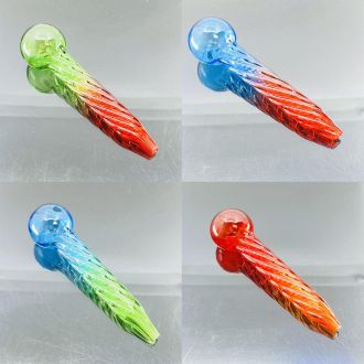 Oil Burner 5" Inch Twist - Assorted Color - Price Per Piece