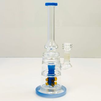 Waterpipe 12" Inch - Straight Tube With Shower Head - Price Per Piece