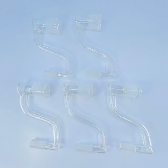 18mm Female - 14mm Male - Goose Neck Style Drop Down - 5 Per Pack