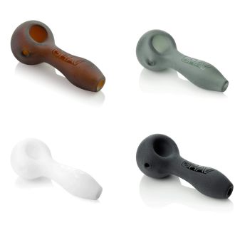 Grav Sandblasted Spoon - 4 Inch - SPF