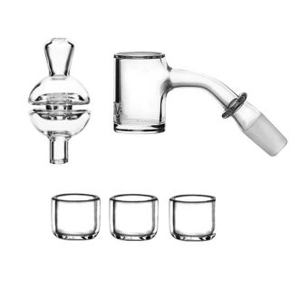 Grav 14mm - 45 Degree - Seamless Quartz Banger - 5 per Pack