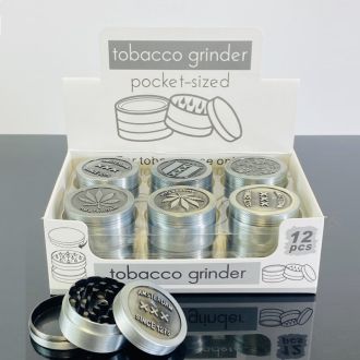 Grinder Amsterdame Design - 40mm - 3 Parts - Assorted _ Price Per Piece