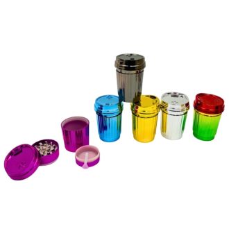 GRINDER W/JAR 55MM 4PT 2 IN 1 CUP SHAPED